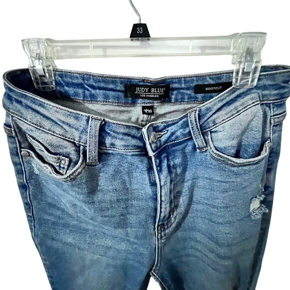 Judu Blue Bootcut Jeans Size 7/28 EUC - Picture 4 of 7